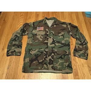 US Army Field Camouflage Military Jacket Jay-Z Made In America Festival Size S
